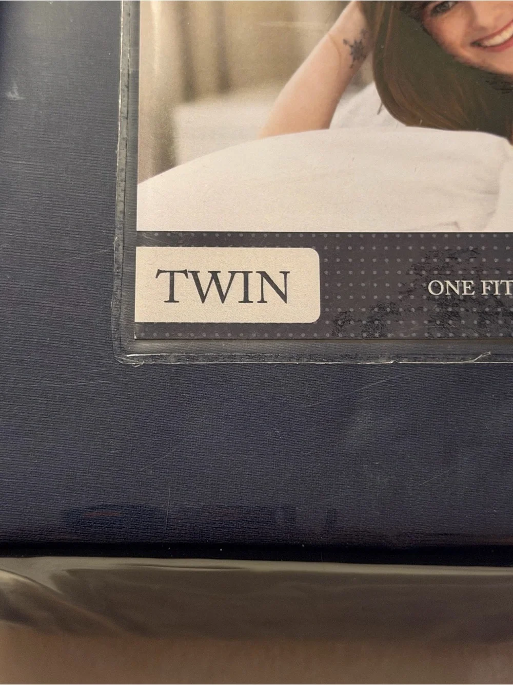 Urbanhut Navy Blue 1000 Thread Count Cotton Sheet Set Twin